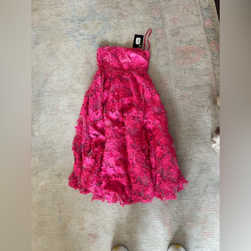 NWT Showpo Fuchsia Floral Dress
